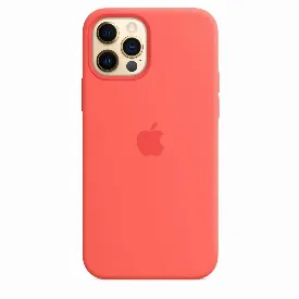 Чехол Apple iPhone 12 Pro Max Silicon Case, Pink Citrus, розовый